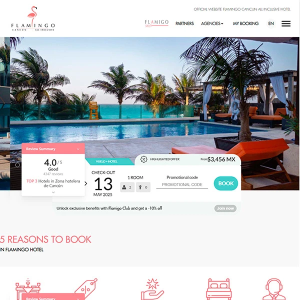 Hotel Flamingo Cancun All Inclusive