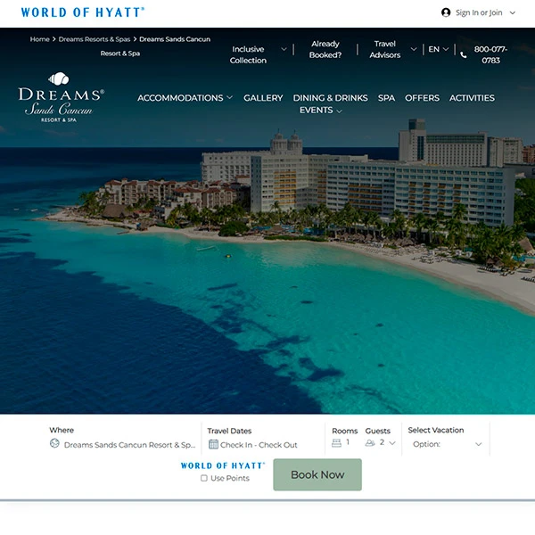 Dreams Sands Cancun Resort & Spa