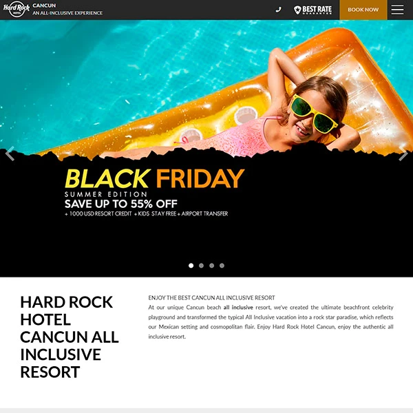 Hard Rock Hotel Cancun An All Inclusive Experience