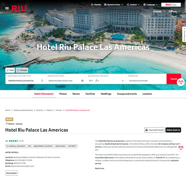 Hotel Riu Palace Las Americas