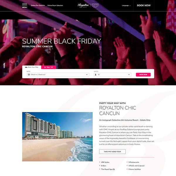 Royalton Chic Suites Cancun